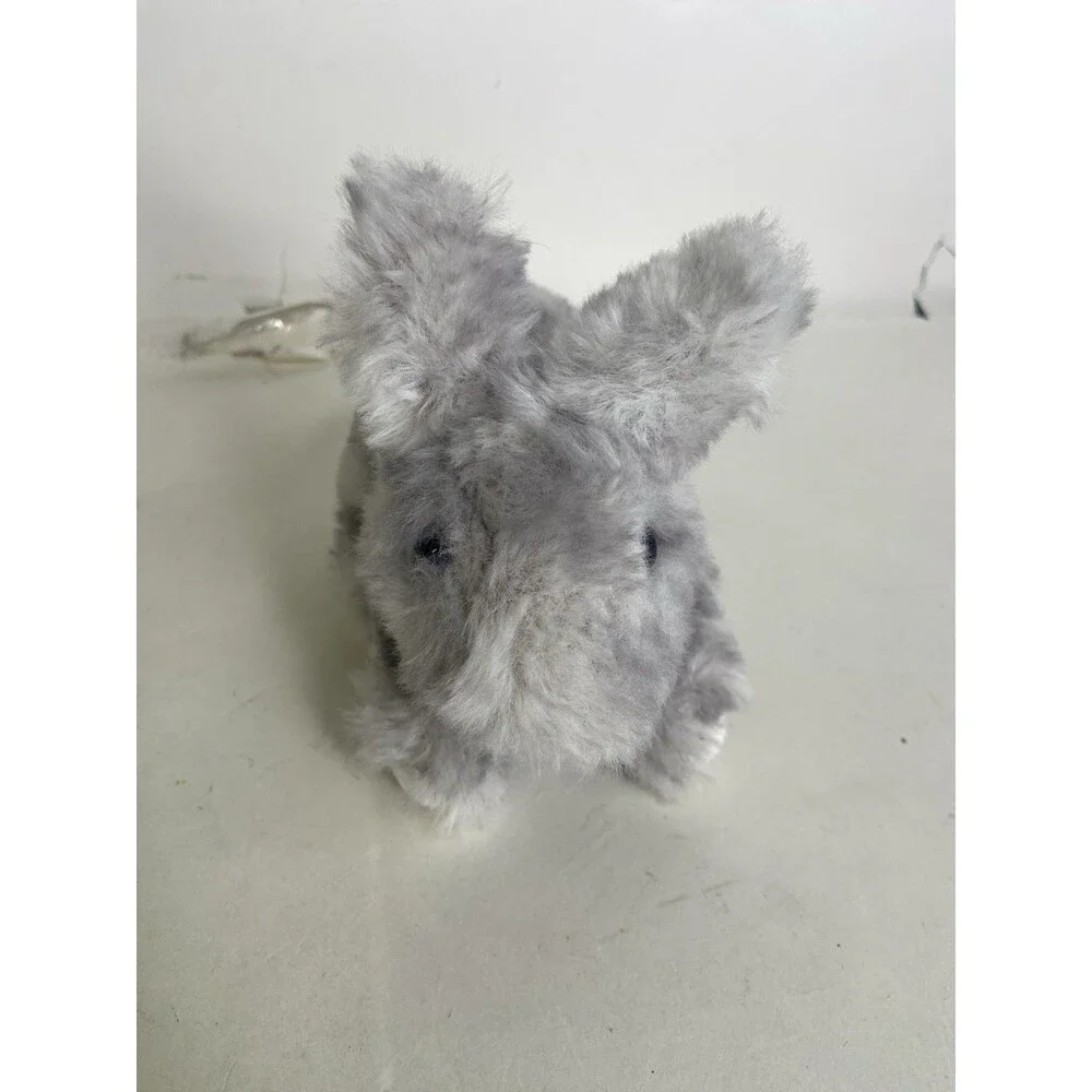 Douglas Tyler Small Gray Bunny Rabbit Plush Stuffed Animal Toy